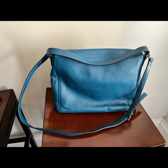 Kate Spade Medium Maria bag in Dark Denim NWT - Picture 6 of 7